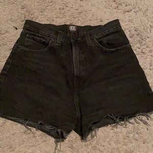 BDG Urban Outfitters black jean shorts